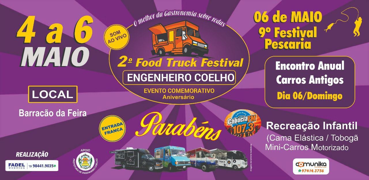 2°-Festival-De-Food-truk-Com-carros-Antigos-em-Engenheiro-Coelho-2018