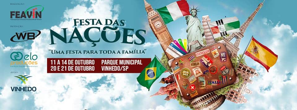 Festa das Nações Vinhedo 2018